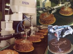 不只是工业,爱普生机器人在蛋糕裱花中的应用